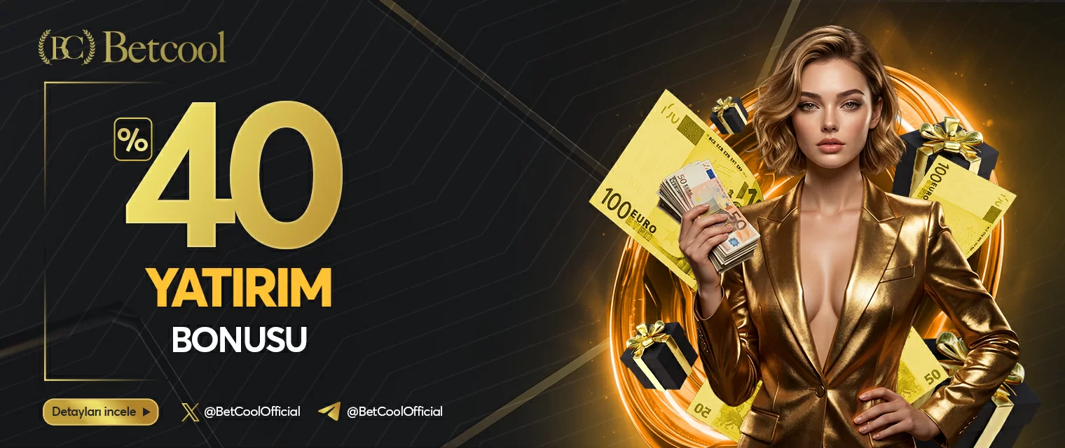 Betcool %40 yatırım bonusu spor
