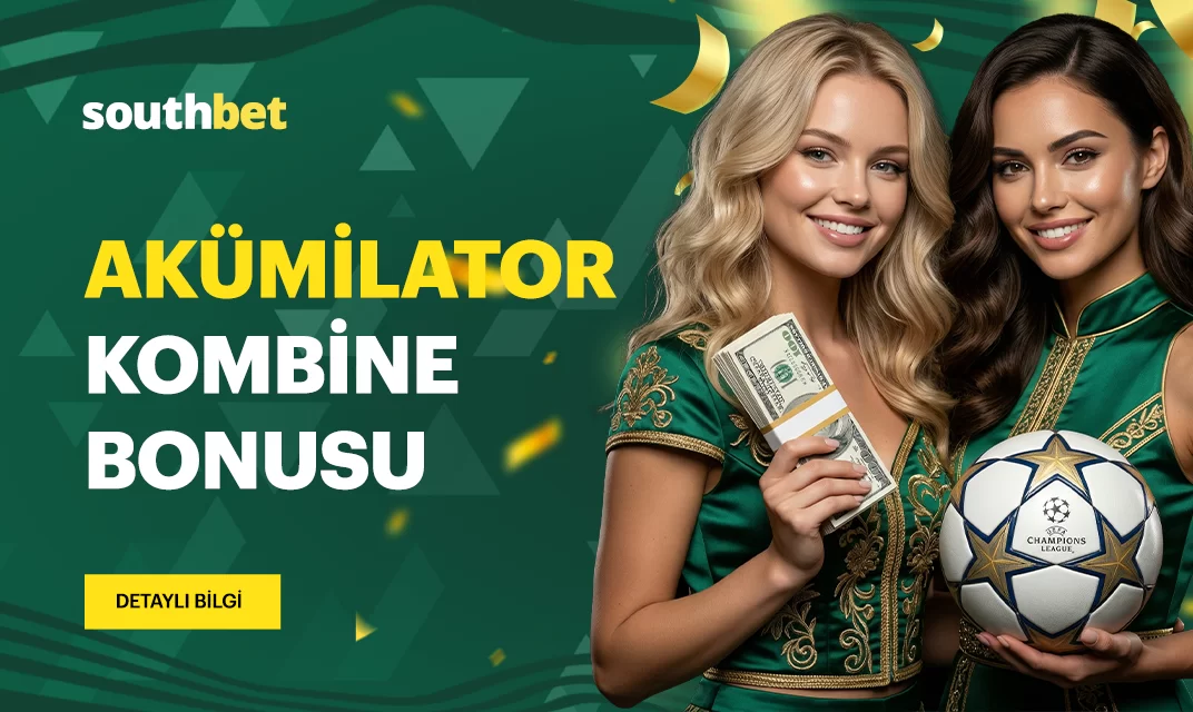 Southbet akümülatör kombine bonusu