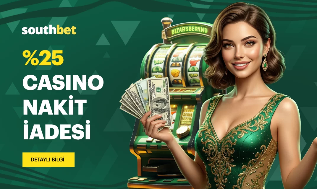 Southbet casino nakit iade