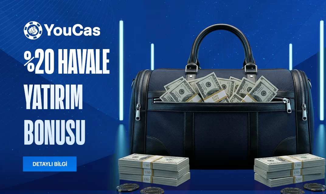 YouCas havale bonusu